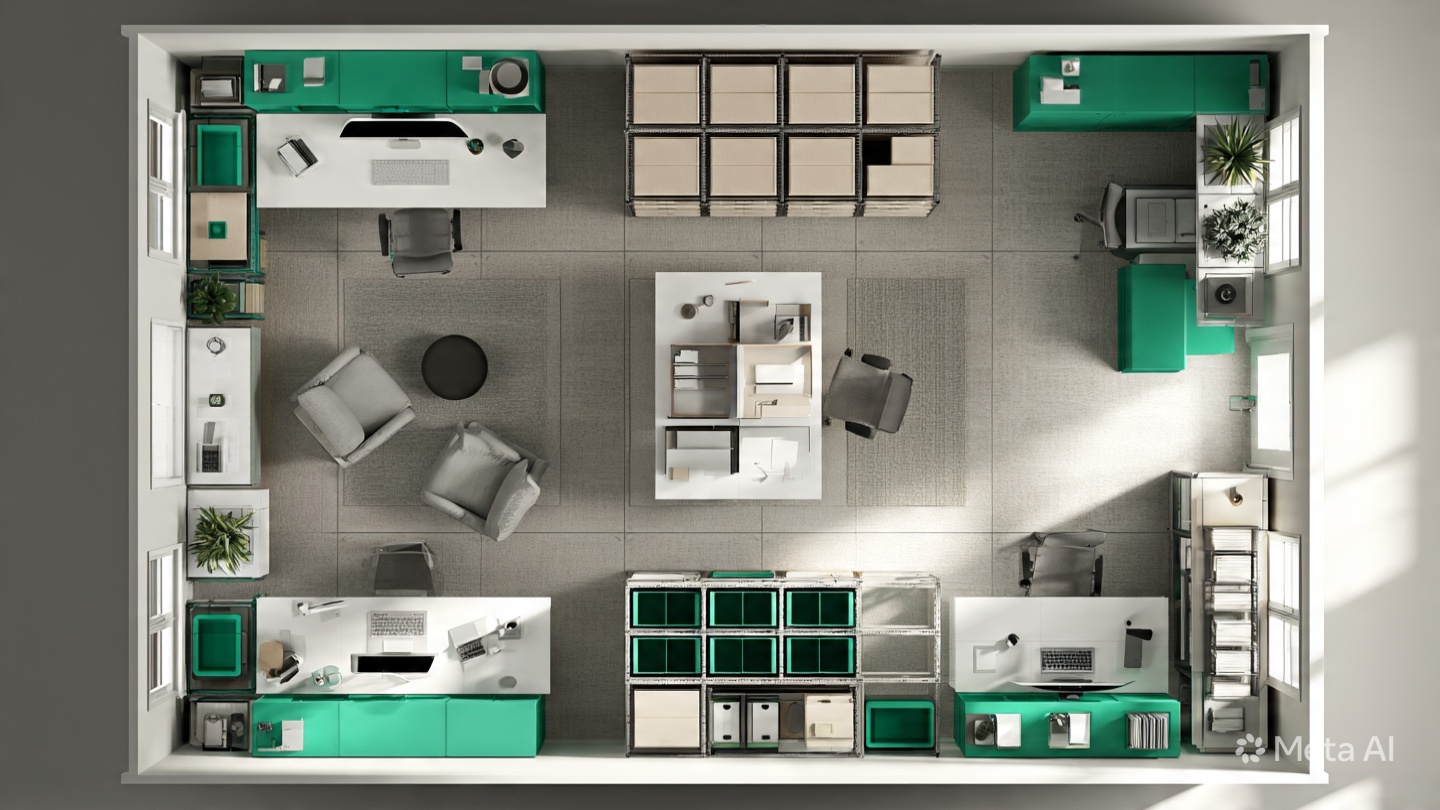 Reseller Storage Bin Layout Template